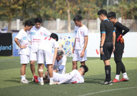 [ẢNH] THPT Hoàng Mai vào chung kết sau màn rượt đuổi tỉ số nghẹt thở