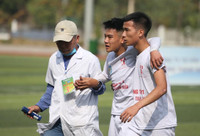 [ẢNH] THPT Hoàng Mai vào chung kết sau màn rượt đuổi tỉ số nghẹt thở