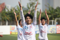 [ẢNH] THPT Hoàng Mai vào chung kết sau màn rượt đuổi tỉ số nghẹt thở