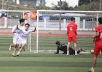 [ẢNH] THPT Hoàng Mai vào chung kết sau màn rượt đuổi tỉ số nghẹt thở