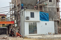 Tận mắt xem nhà siêu mỏng với 1 cạnh chỉ hơn 20 cm mới xuất hiện ở Hà Nội