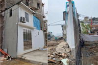 Tận mắt xem nhà siêu mỏng với 1 cạnh chỉ hơn 20 cm mới xuất hiện ở Hà Nội