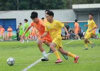 Ép sân cả trận, THPT Ngô Gia Tự HĐ dừng bước trong tiếc nuối