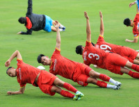 [ẢNH] Công Phượng tươi rói khi trở lại ĐT Việt Nam