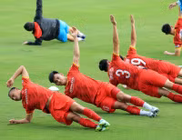 [ẢNH] Công Phượng tươi rói khi trở lại ĐT Việt Nam