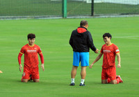 [ẢNH] Công Phượng tươi rói khi trở lại ĐT Việt Nam