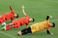 [ẢNH] Công Phượng tươi rói khi trở lại ĐT Việt Nam