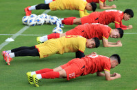 [ẢNH] Công Phượng tươi rói khi trở lại ĐT Việt Nam