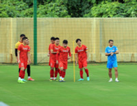 [ẢNH] Công Phượng tươi rói khi trở lại ĐT Việt Nam