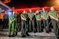 Xúc động hình ảnh Công an Thủ đô thành kính thả hoa đăng nhớ ơn các liệt sỹ trên dòng Thạch Hãn