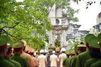 Hình ảnh ấm áp nghĩa tình Công an Thủ đô tri ân các cựu chiến binh tham gia giải phóng miền Nam 