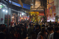 Cận cảnh lễ hội độc đáo rước “ông lợn” khổng lồ đầu Xuân Quý Mão tại Hà Nội