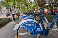 Cận cảnh những trạm xe đạp công cộng cho thuê không cần người trông đầu tiên ở Hà Nội