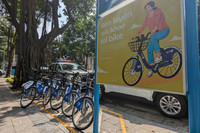 Cận cảnh những trạm xe đạp công cộng cho thuê không cần người trông đầu tiên ở Hà Nội