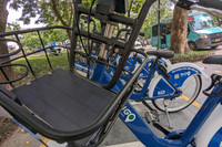 Cận cảnh những trạm xe đạp công cộng cho thuê không cần người trông đầu tiên ở Hà Nội