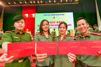 Thanh niên Công an Thủ đô khí thế khởi động hành trình 