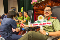 Thanh niên Công an Thủ đô khí thế khởi động hành trình 