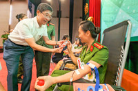 Thanh niên Công an Thủ đô khí thế khởi động hành trình 