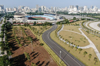 Đường đua F1 ở Hà Nội từng được mong chờ giờ nằm phơi mưa nắng...