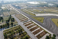 Đường đua F1 ở Hà Nội từng được mong chờ giờ nằm phơi mưa nắng...