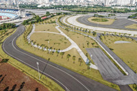 Đường đua F1 ở Hà Nội từng được mong chờ giờ nằm phơi mưa nắng...