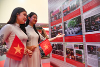 Hình ảnh nổi bật của Công an Thủ đô ở triển lãm 