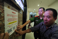 Cảnh sát PCCC Hà Nội đến từng chung cư ngăn chặn nguy cơ cháy nổ trong mùa nắng nóng