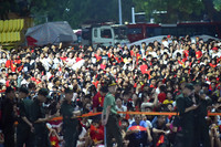 Những hình ảnh tuyệt đẹp tại buổi tổng hợp luyện lần 1 diễu binh, diễu hành ở quảng trường Ba Đình