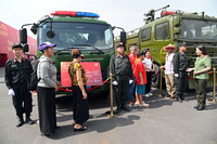 Hình ảnh nổi bật của Công an Thủ đô ở triển lãm 