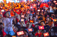 Những hình ảnh tuyệt đẹp tại buổi tổng hợp luyện lần 1 diễu binh, diễu hành ở quảng trường Ba Đình