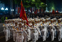 Những hình ảnh tuyệt đẹp tại buổi tổng hợp luyện lần 1 diễu binh, diễu hành ở quảng trường Ba Đình