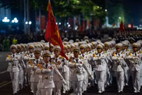 Những hình ảnh tuyệt đẹp tại buổi tổng hợp luyện lần 1 diễu binh, diễu hành ở quảng trường Ba Đình
