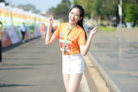 [ẢNH] Những người đẹp 'tỏa sáng' trên đường chạy Pleiku