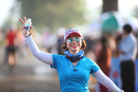 [ẢNH] Những người đẹp 'tỏa sáng' trên đường chạy Pleiku