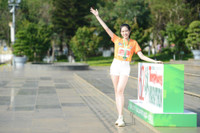 [ẢNH] Những người đẹp 'tỏa sáng' trên đường chạy Pleiku