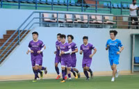 [ẢNH] ĐT Việt Nam bắt đầu 'luyện công' cho vòng loại cuối World Cup 2022
