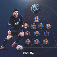 [ẢNH] Đội hình khiến cả Ligue 1 phải khiếp sợ của PSG khi có Messi