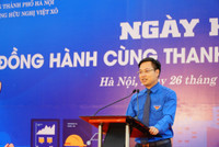 Tổ chức livestream gian hàng thanh niên công nhân tại Chương Mỹ