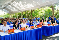 Tổ chức livestream gian hàng thanh niên công nhân tại Chương Mỹ