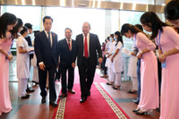 Hình ảnh lãnh đạo Đảng, Nhà nước dự Đại hội đại biểu lần thứ XVII Đảng bộ thành phố Hà Nội