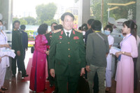 Hình ảnh lãnh đạo Đảng, Nhà nước dự Đại hội đại biểu lần thứ XVII Đảng bộ thành phố Hà Nội