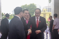 Hình ảnh lãnh đạo Đảng, Nhà nước dự Đại hội đại biểu lần thứ XVII Đảng bộ thành phố Hà Nội