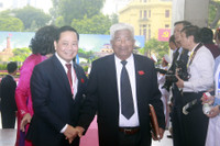 Hình ảnh lãnh đạo Đảng, Nhà nước dự Đại hội đại biểu lần thứ XVII Đảng bộ thành phố Hà Nội