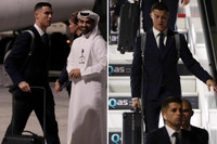 Ronaldo bảnh bao đặt chân đến Qatar dự World Cup 2022