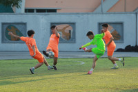 Ghi ba bàn trong 7 phút cuối, trường Tự Lập vỡ òa đi tiếp