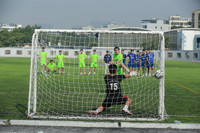 Thầy trò trường Marie Curie LB ăn mừng cảm xúc khi lần đầu vào top 32