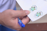 Cận cảnh điểm đo khí thải, hỗ trợ đổi xe máy cũ lấy xe mới ở Hà Nội