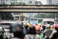 [ẢNH] Cận cảnh công trường hầm chui 700 tỷ đồng trên đường Lê Văn Lương