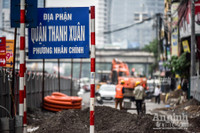 [ẢNH] Cận cảnh công trường hầm chui 700 tỷ đồng trên đường Lê Văn Lương