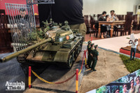 [ẢNH] Cận cảnh những khí tài quân sự khủng mang theo bao ký ức hào hùng ở Hà Nội